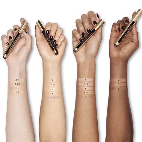 ysl touche eclat concealer which color|touche eclat concealer shades.